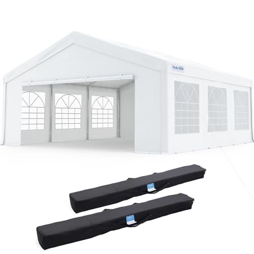20x20 Heavy Duty Outdoor Canopy Tent with Storage Bags U64746