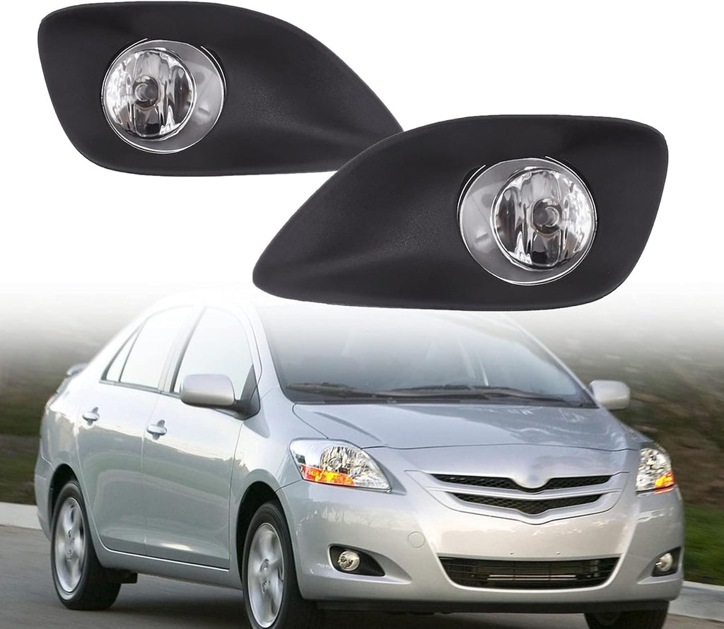 2Pcs Clear Fog Lights with Switch Kit P54211