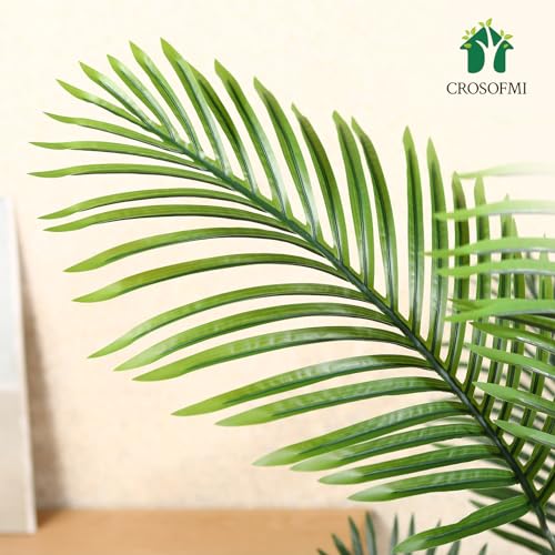 Artificial Areca Palm Tree 6 Feet Fake Tropical Palm Plant, 2Pack T8975