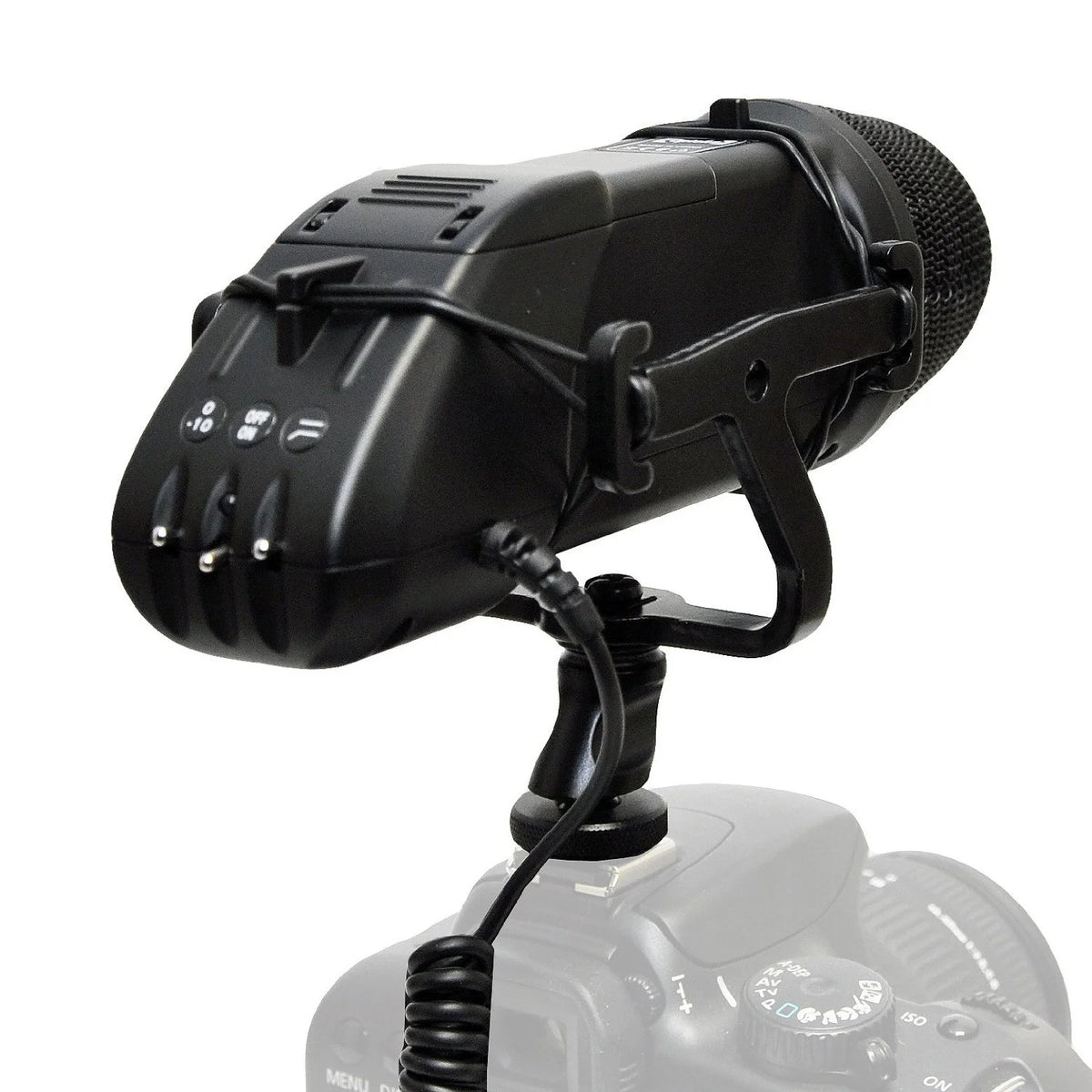 Sony Cyber-shot DSC-RX10 III Professional Microphone (Stereo/NRS) With Dead Cat Wind Muff For High End Systems (DSLR And Video) - Includes Multi-Interface Adapter M37576