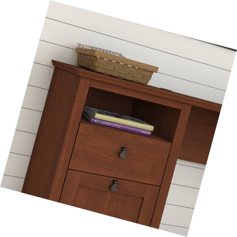 L Shaped Desk with Lateral File Cabinet G705