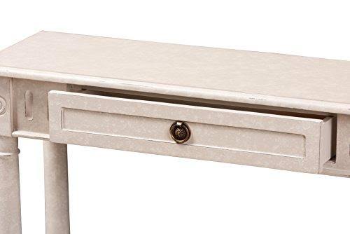 Whitewash Console Table Z625912