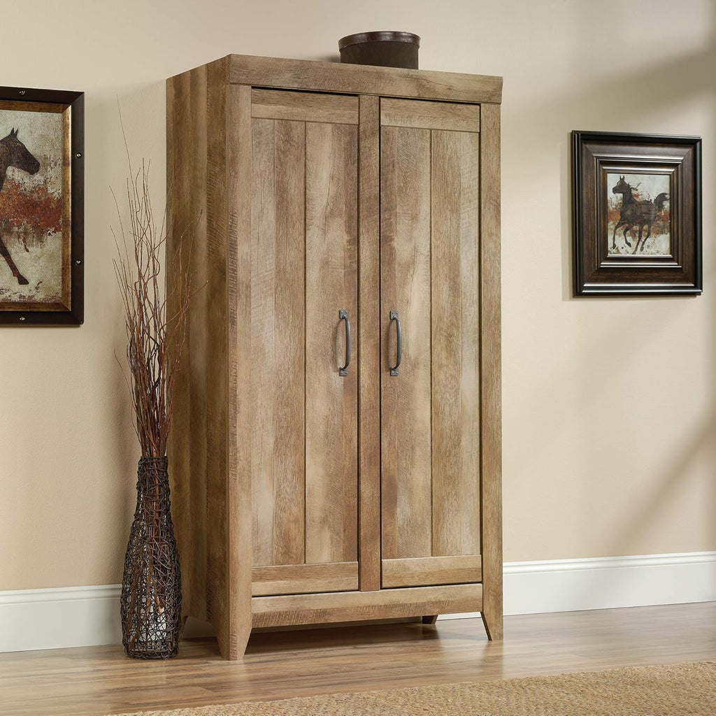 Craftsman Oak Storage Cabinet T34340