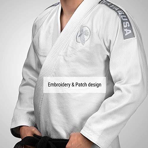 White Lightweight Jiu Jitsu Gi A427