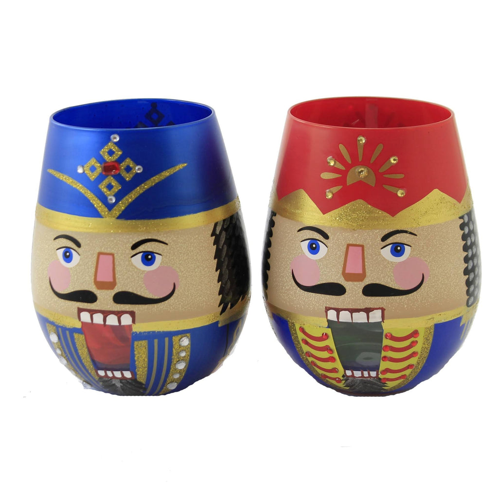 2 Piece Stemless Wine Glass Set A237