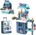 Green 49 PCS Kitchen Playset Travel Suitcase N98480