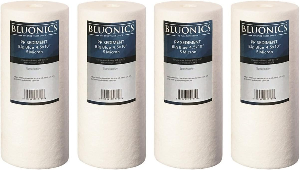 4.5" x 10" 5 Micron Sediment Water Filter Cartridges W9284