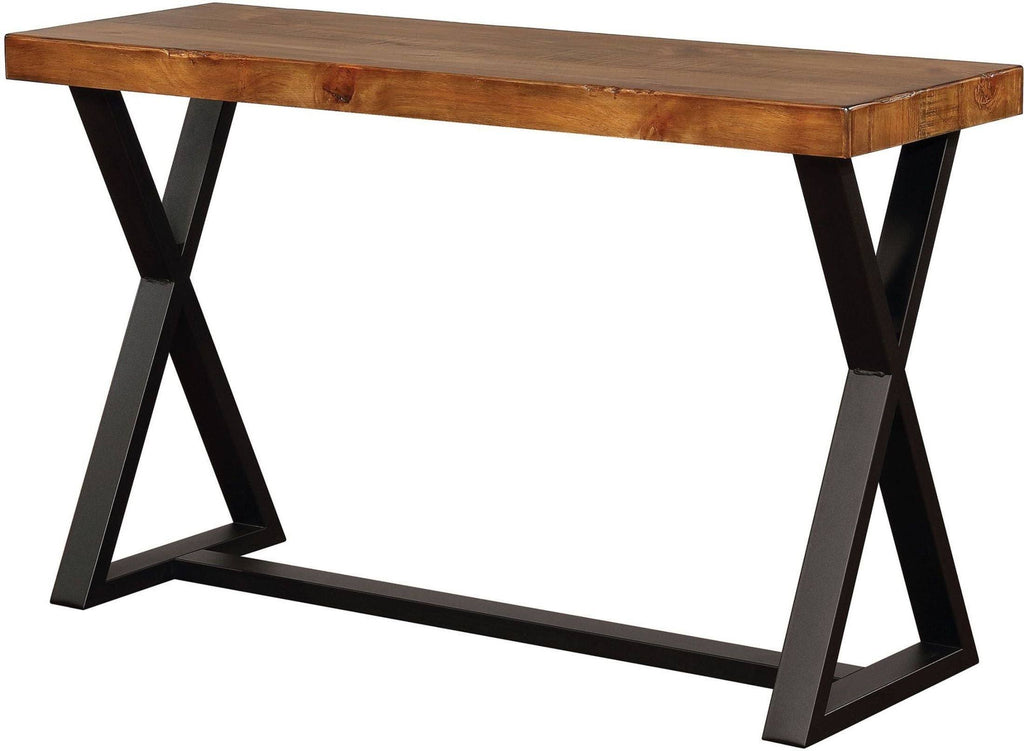 Black Chrome Sofa Table I3463