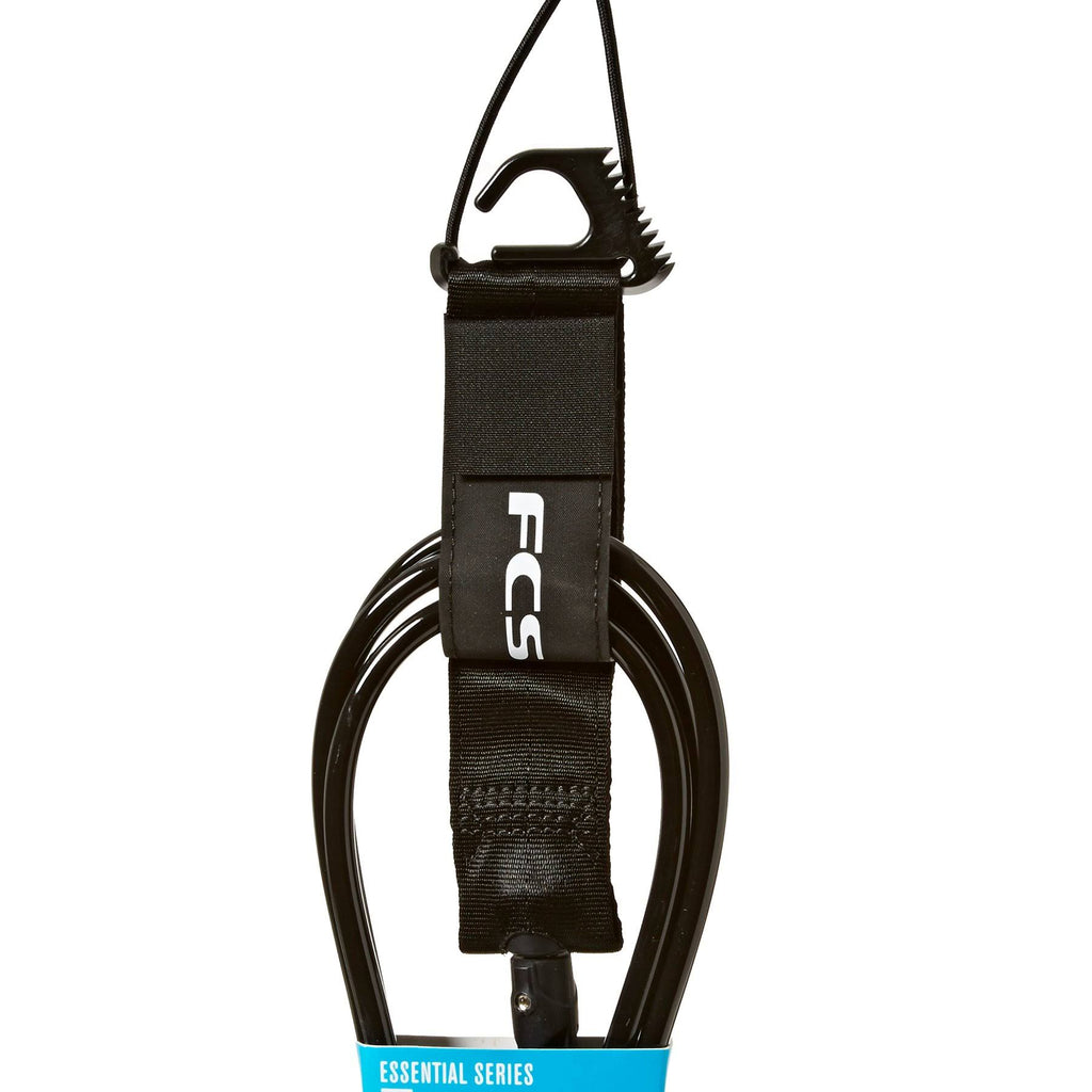 Black 9ft Longboard Leash Y24384