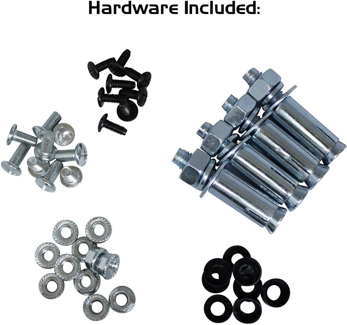 2U Heavy Duty Steel Wall Mount Bracket Rack Pack of 2 Z8488