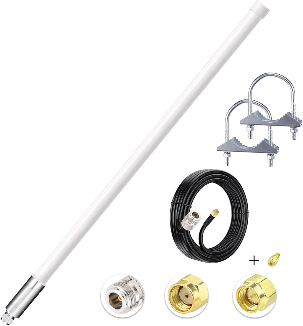31.5inch 5.8 dBi Omni Fiberglass LoraWan Antenna Pack of 2 O832