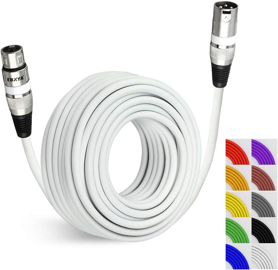 50 Ft 4 Pack XLR Microphone Cable Y1335
