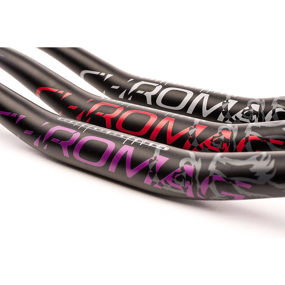 Black Red 35.0mm Riser Bar F157