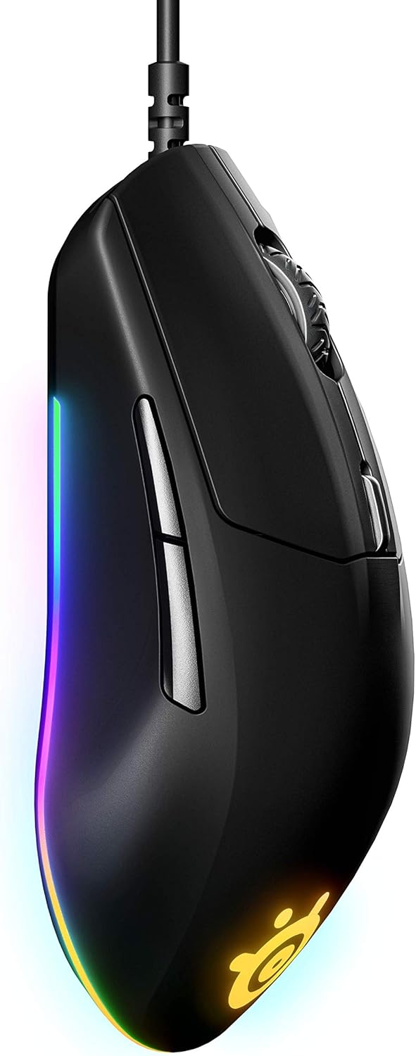 Black Pack of 2 Gaming Mouse with 9 Programmable Buttons N73881