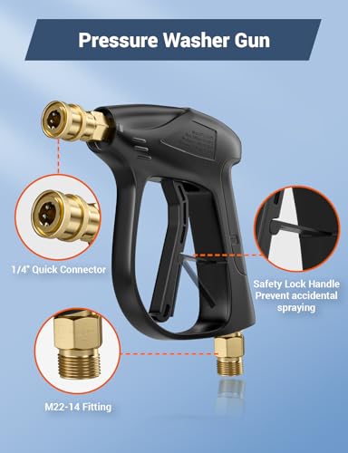 Heavy Duty Car Wash Foam Cannon with Adjustable Nozzle and 1 L Bottle Z94896