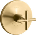 Vibrant Brushed Moderne Brass Valve Trim Y75660