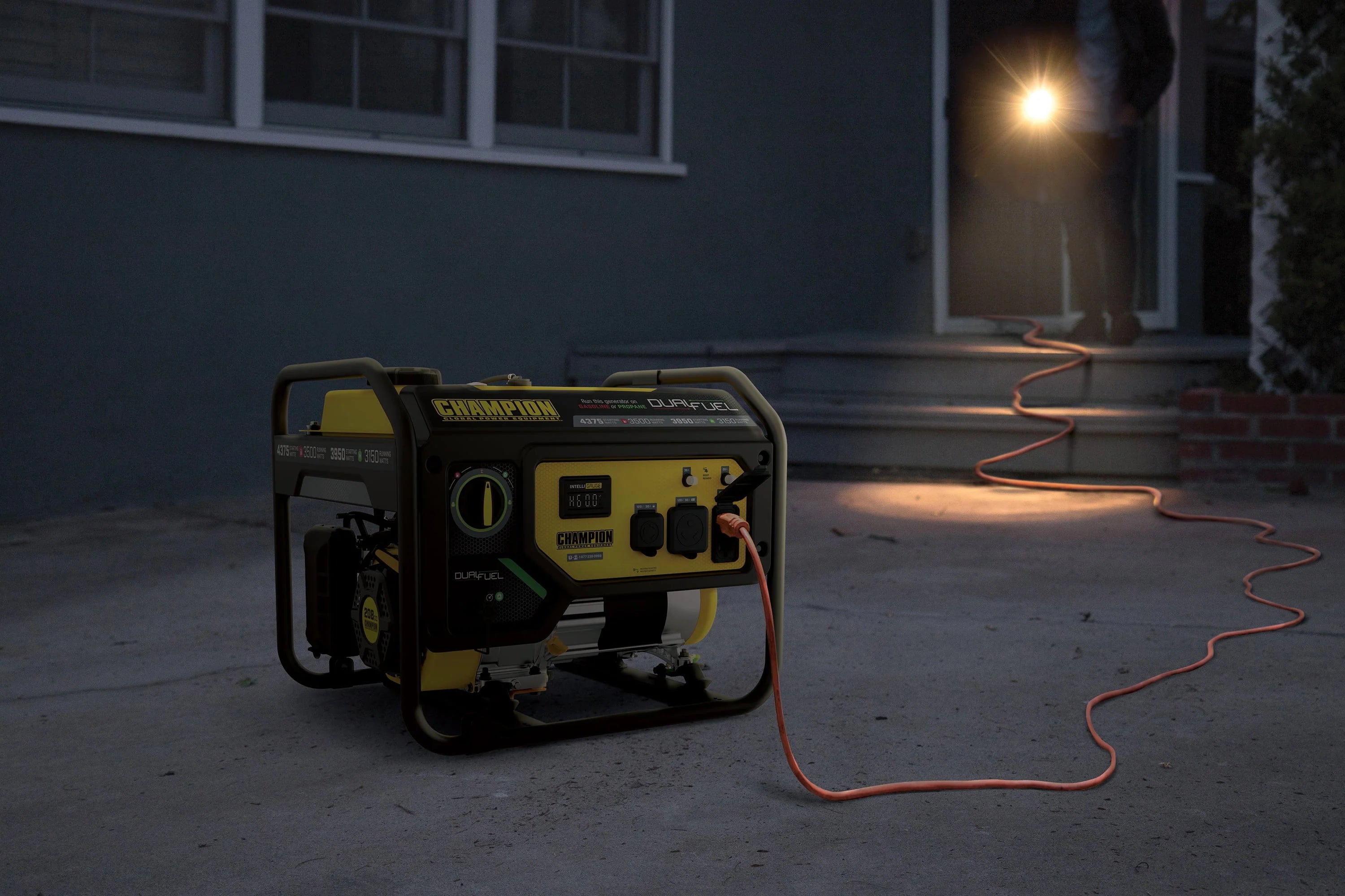 3500 Watt Dual Fuel Portable Generator N680