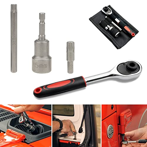 Red Torx Screw Removal Tool Kit for Jeep Wrangler I4662