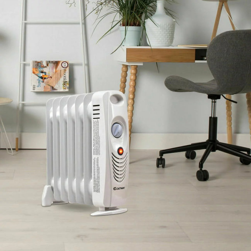 Portable Mini Electric Oil Filled Radiator Heater B89754