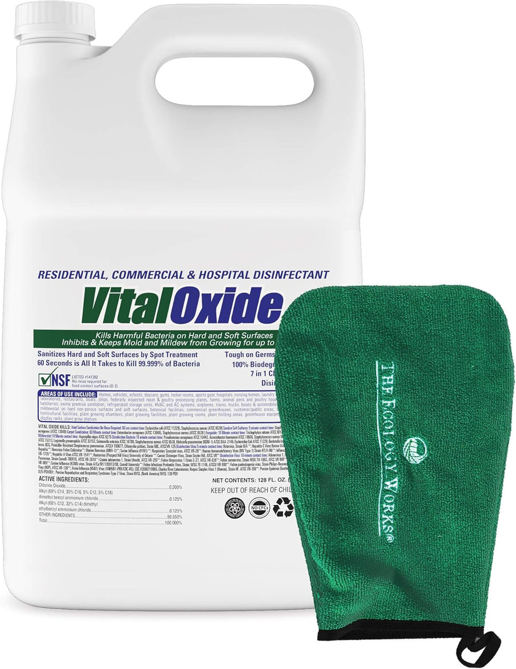 5 Gallon Disinfectant Cleaner with Applicator Mitt E7433
