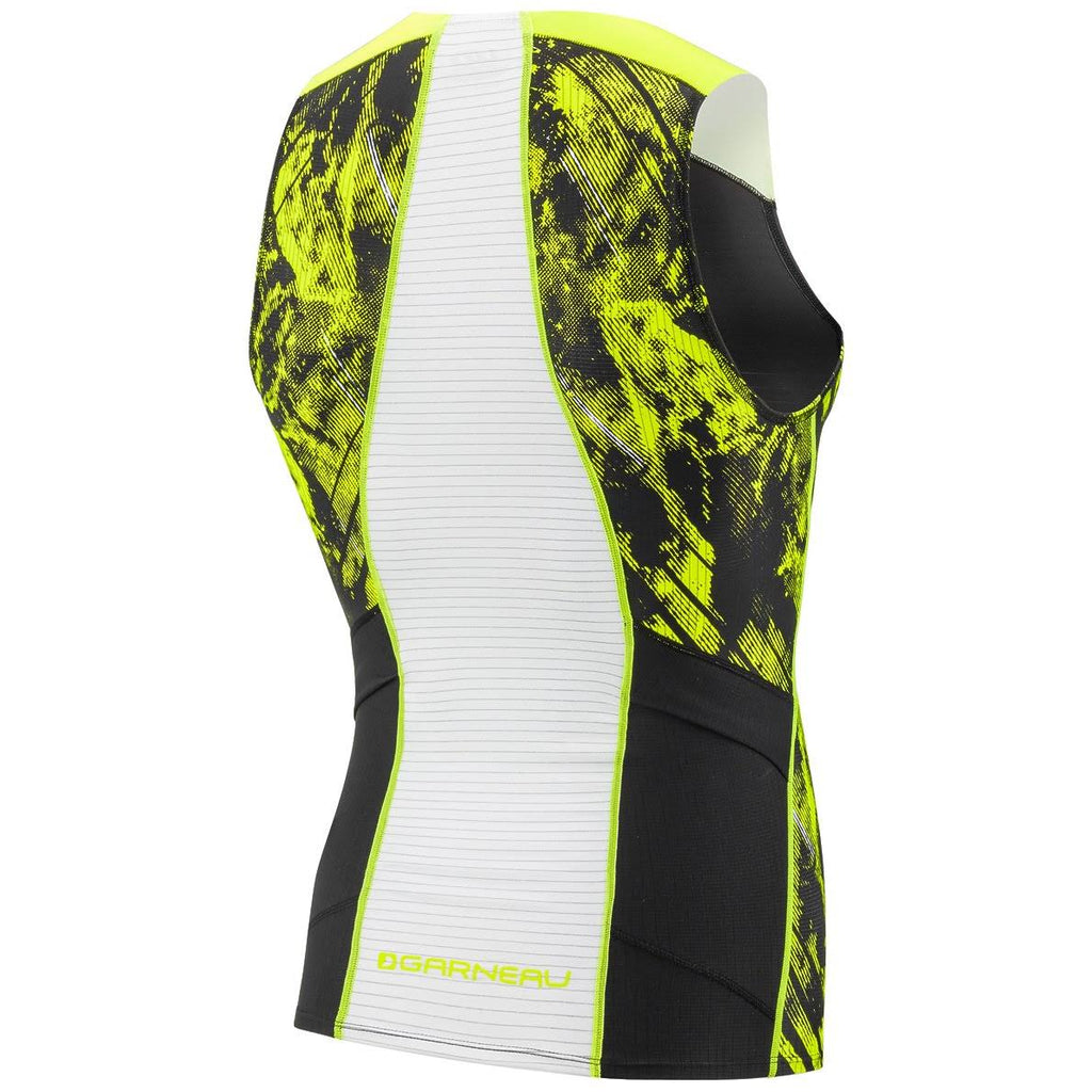 Men's Pro Carbon Tri Top - Black/Yellow D410844