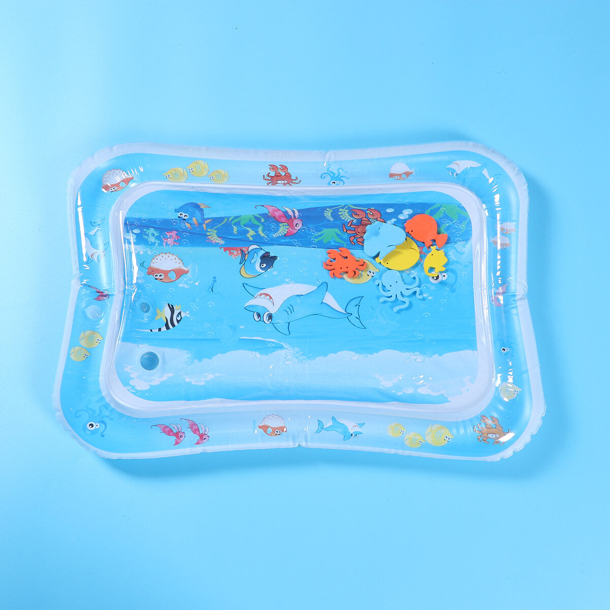 Inflatable Water Play Mat Baby Crawling Cushion (Shark Pattern) I45906
