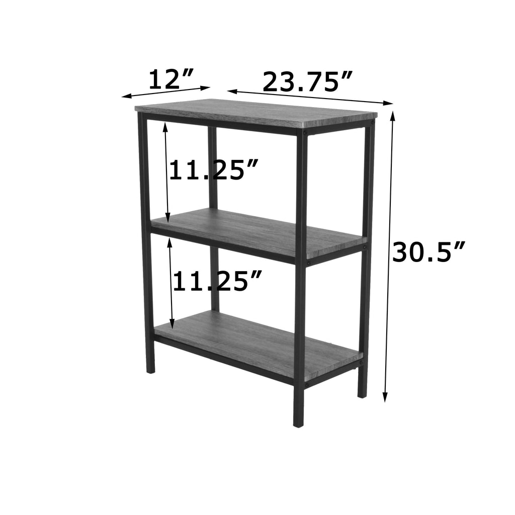 3 Tier Metal Etagere Bookcase H610565