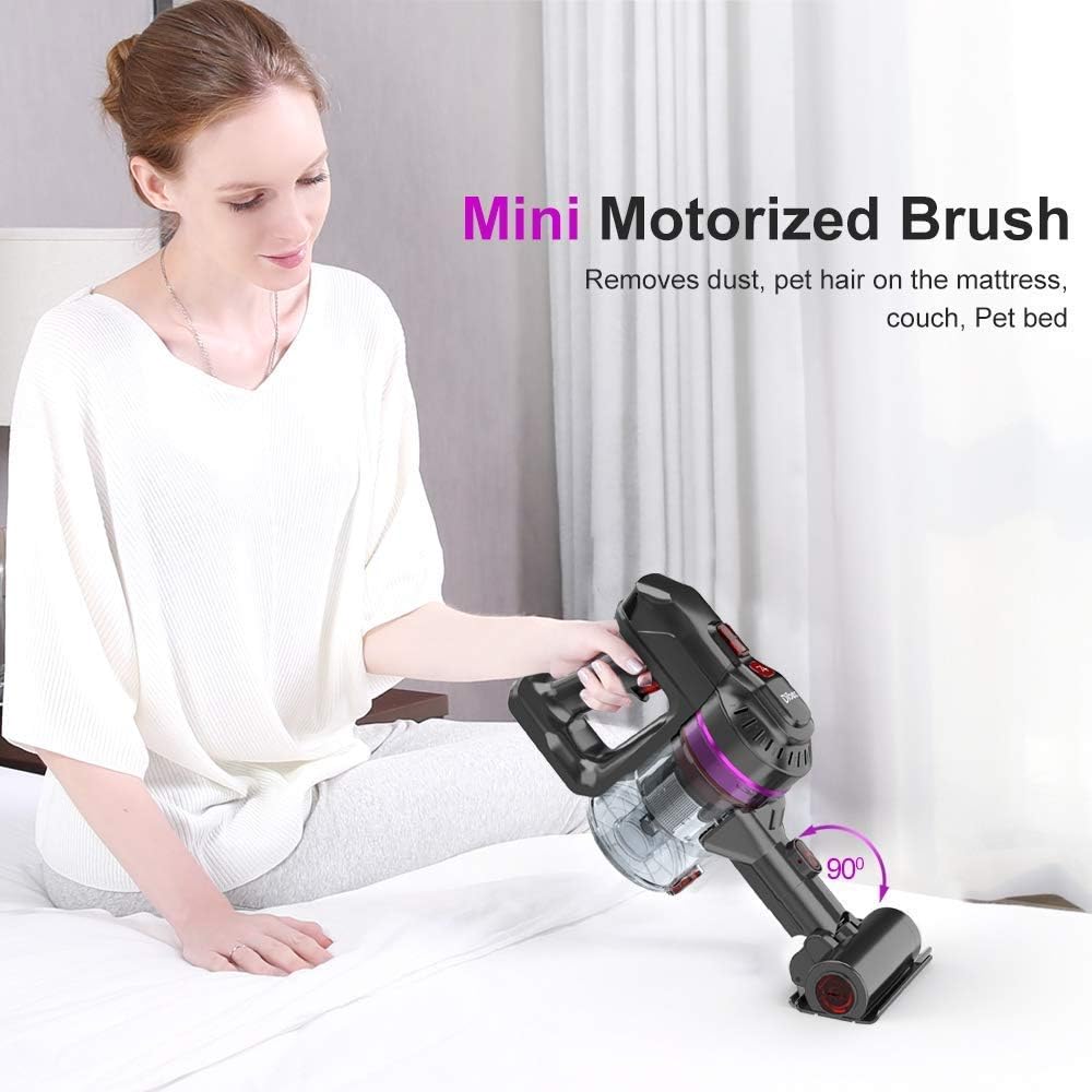 Cordless Stick Vacuum Cleaner 2 in 1 Handheld Vacuum U760
