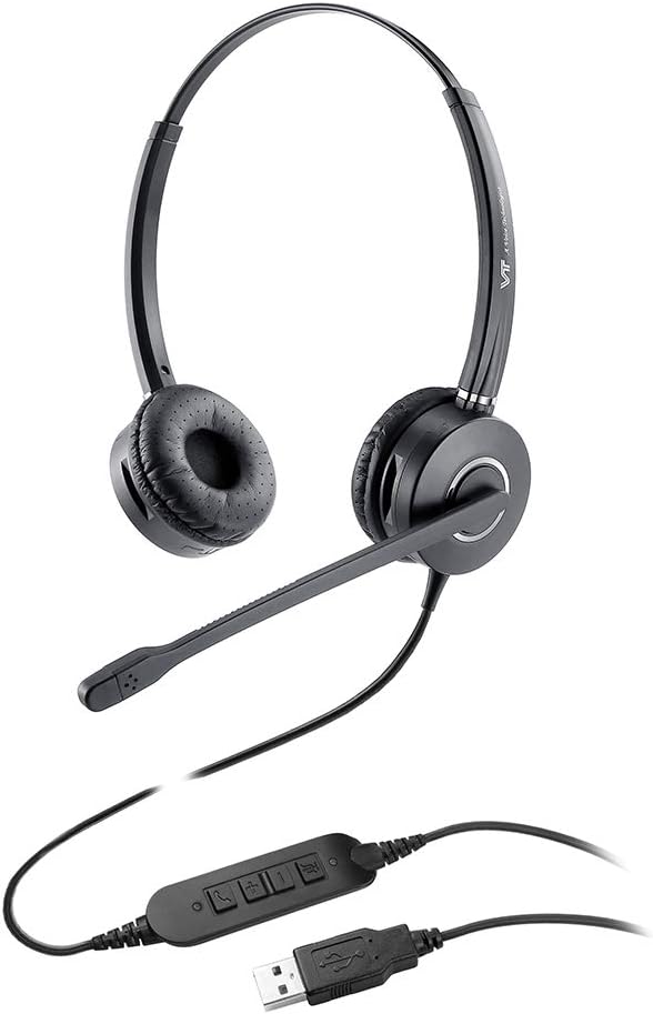 Binaural USB Computer Headset with Microphone U6084