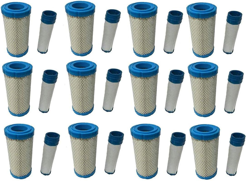 Pack of 12 Air Filters + 12 Pre Filters Combo Q253