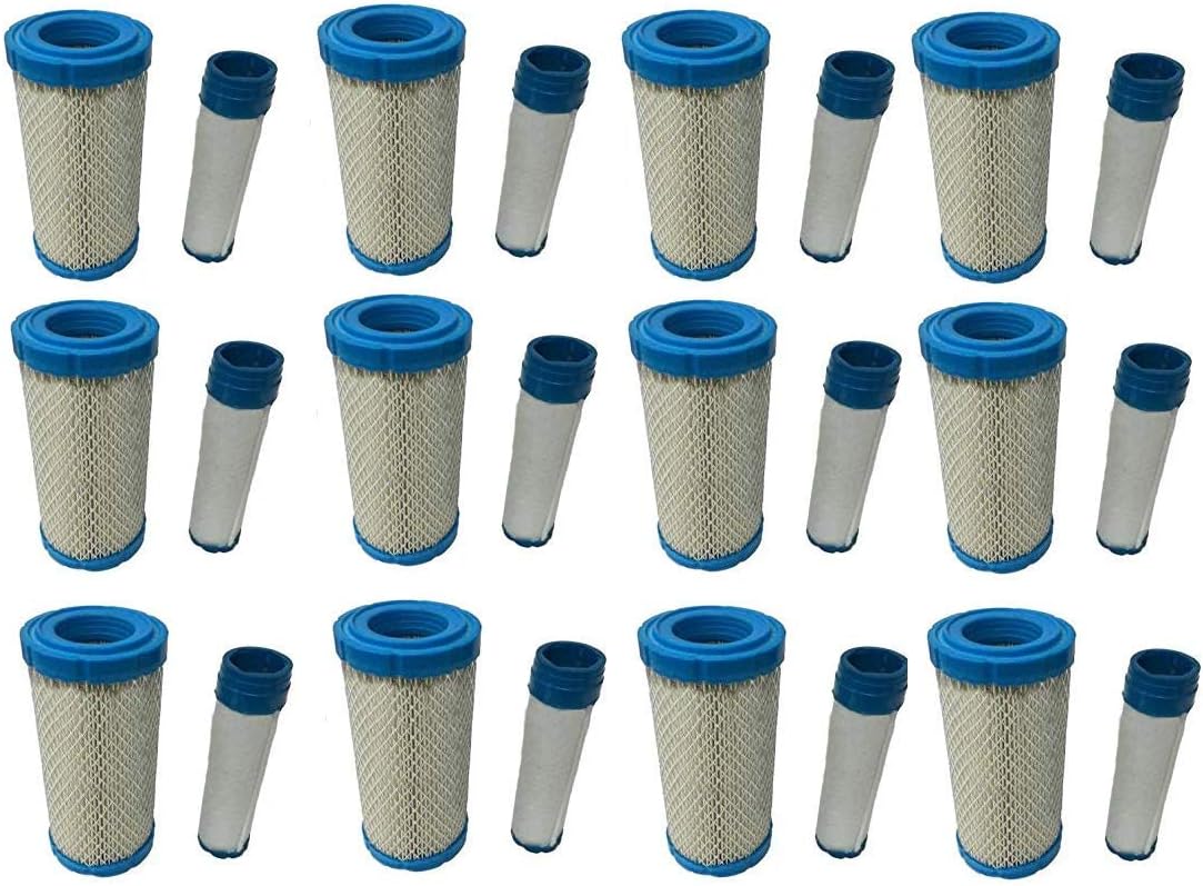 Pack of 12 Air Filters + 12 Pre Filters Combo Q253