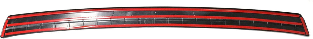 Rear Bumper Guard Black Pack of 2 R13446