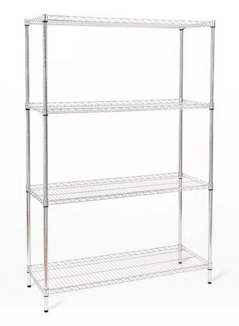 4 Shelf Heavy Duty Wire Shelving Rack F260