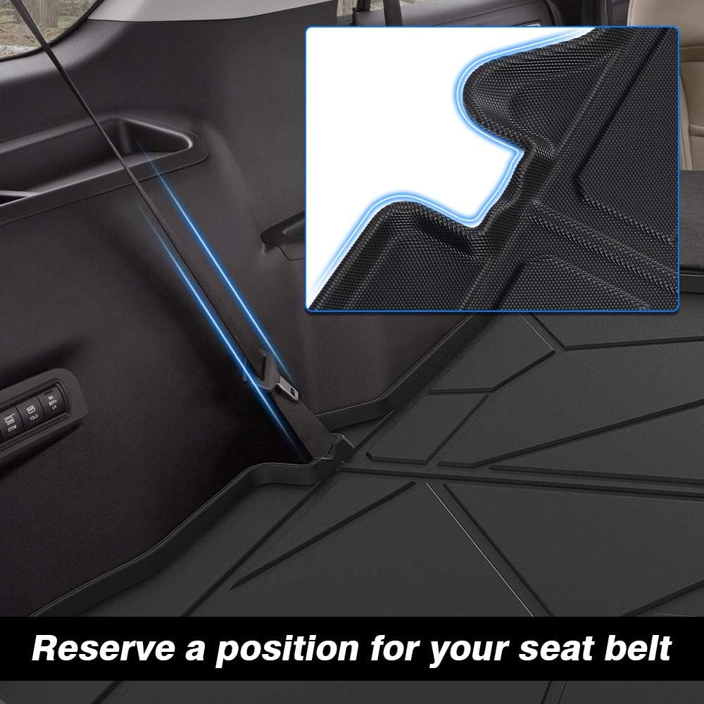 Black TPO Non-Slip Cargo Mat Pack of 2 Q1714