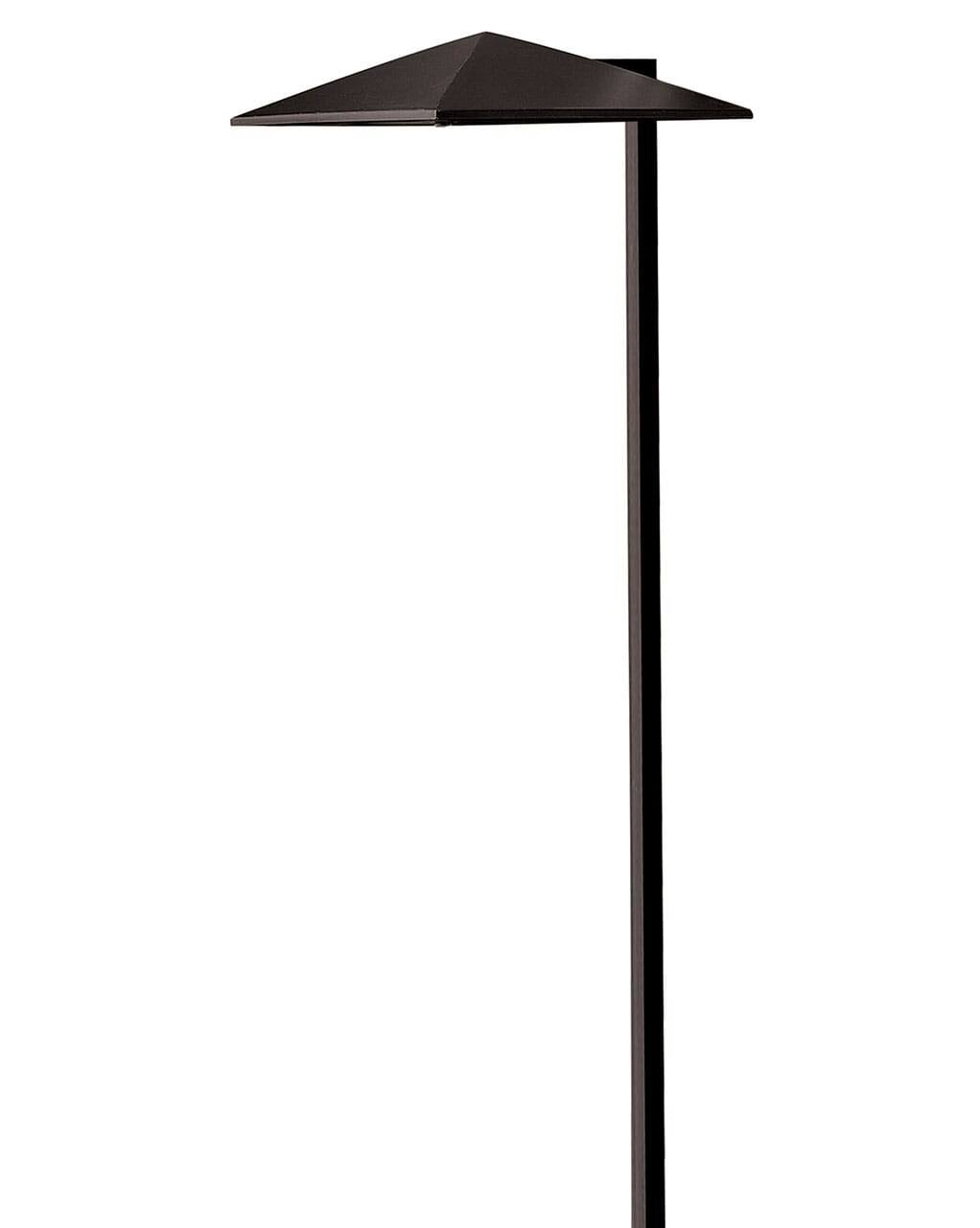 Satin Black LED Path Light D93416