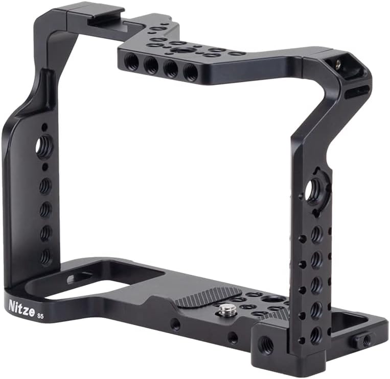 Cage for Panasonic Lumix S5 with Built-in NATO Rail K53808