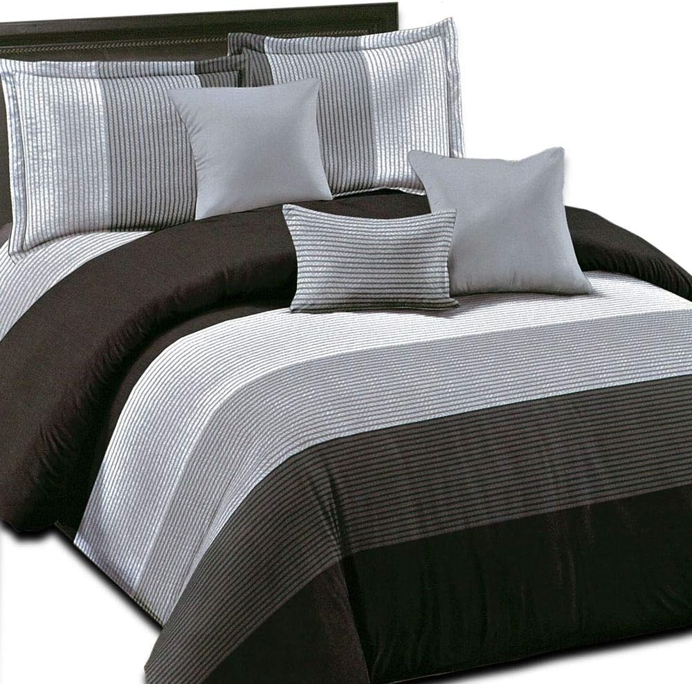 King Duvet Cover Set 3pc Microfiber Z255