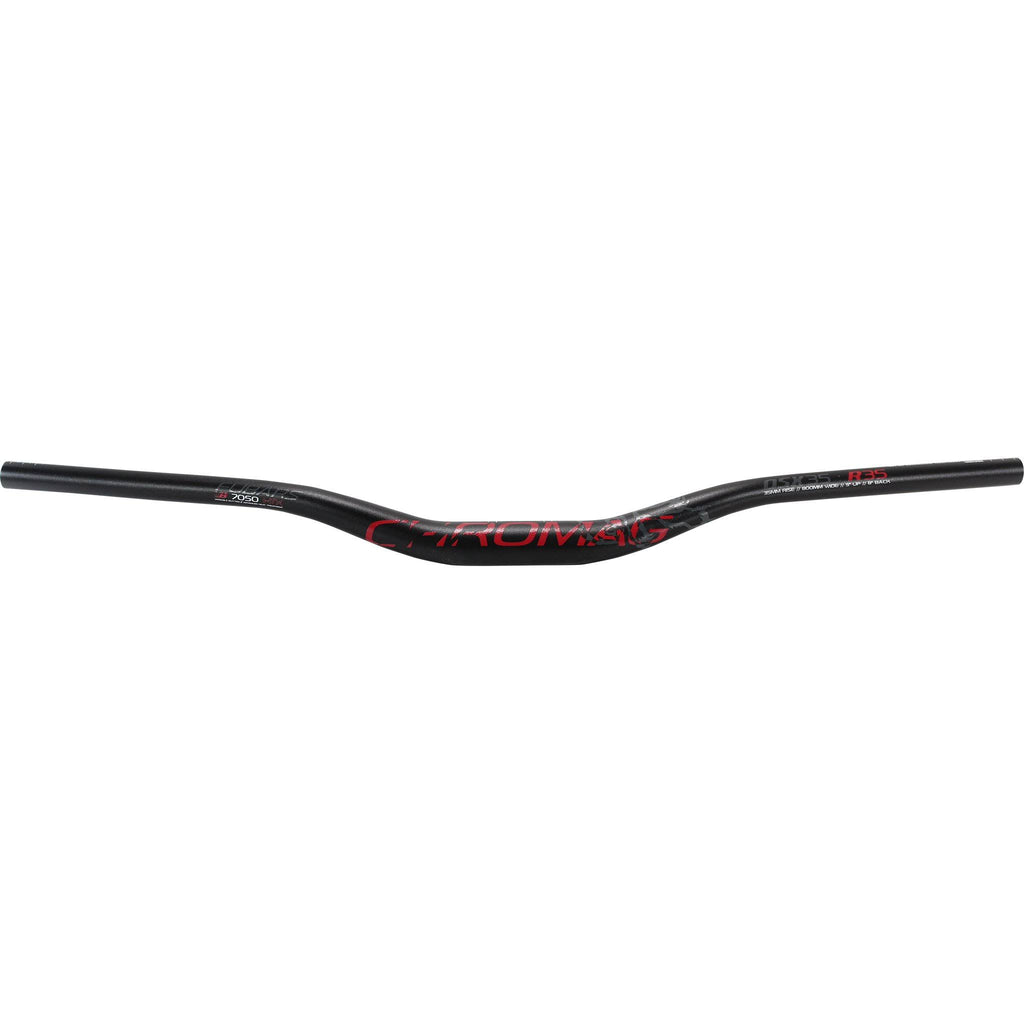 Black Red 35.0mm Riser Bar F157