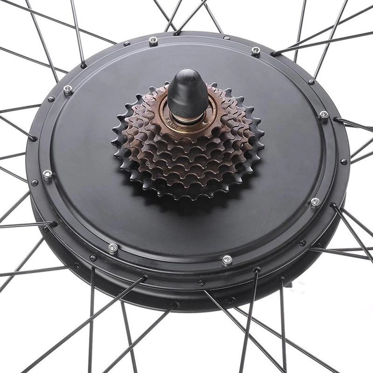 72v 2000w Fat Tire Rear Wheel Hub Motor Kit with 45A Sine Wave Controller D72343
