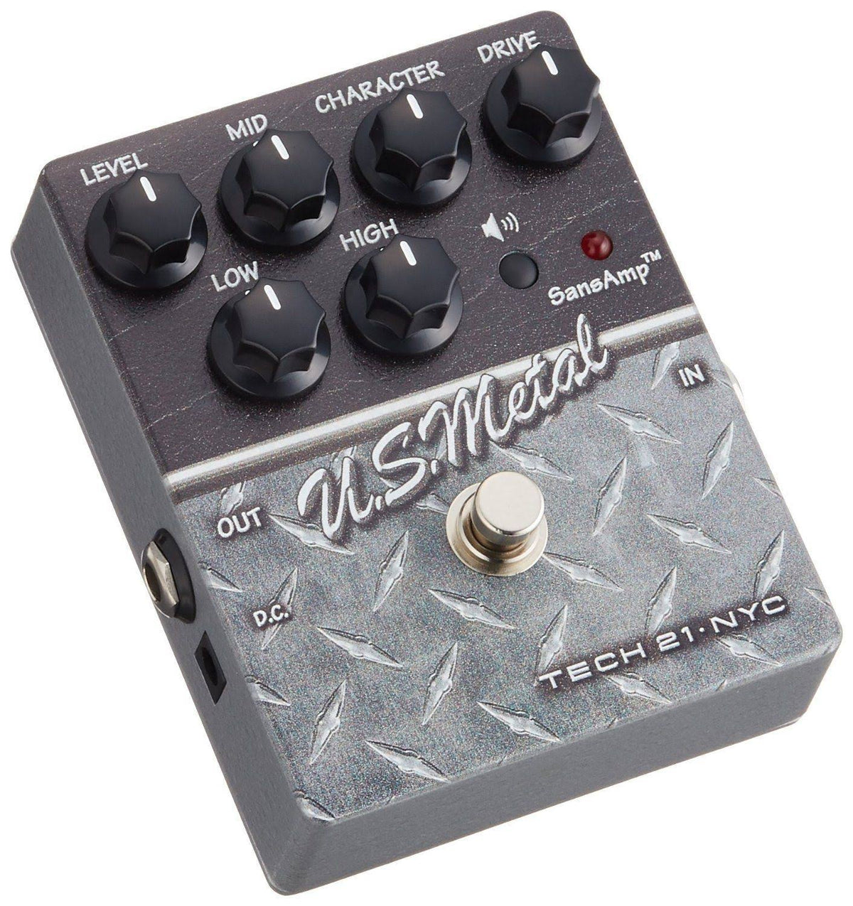 U.S. Steel Distortion Guitar Effects Pedal Y639510