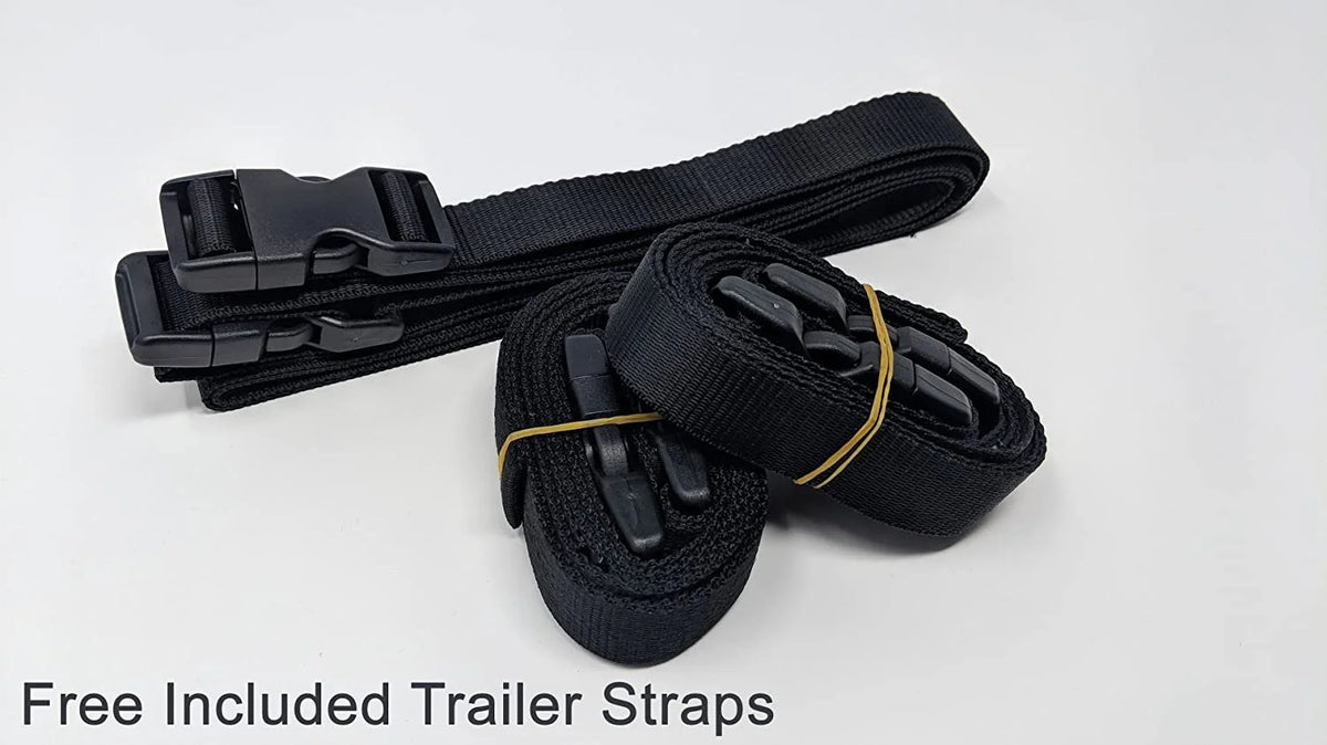 Gray/Black Trailerable Jet Ski Covers with Storage Bag P8488