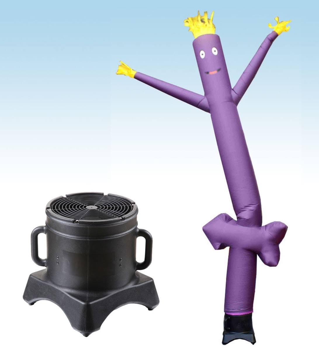 Purple Arrow Inflatable Tube Man with Blower N539274