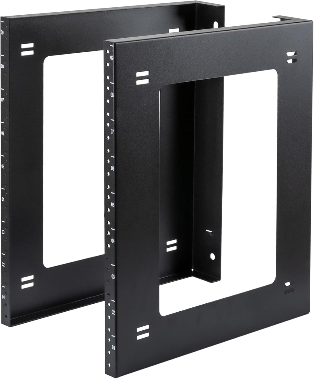 9U Open Frame Rack Wall Mount & Desktop Mount, Pack of 2 P991