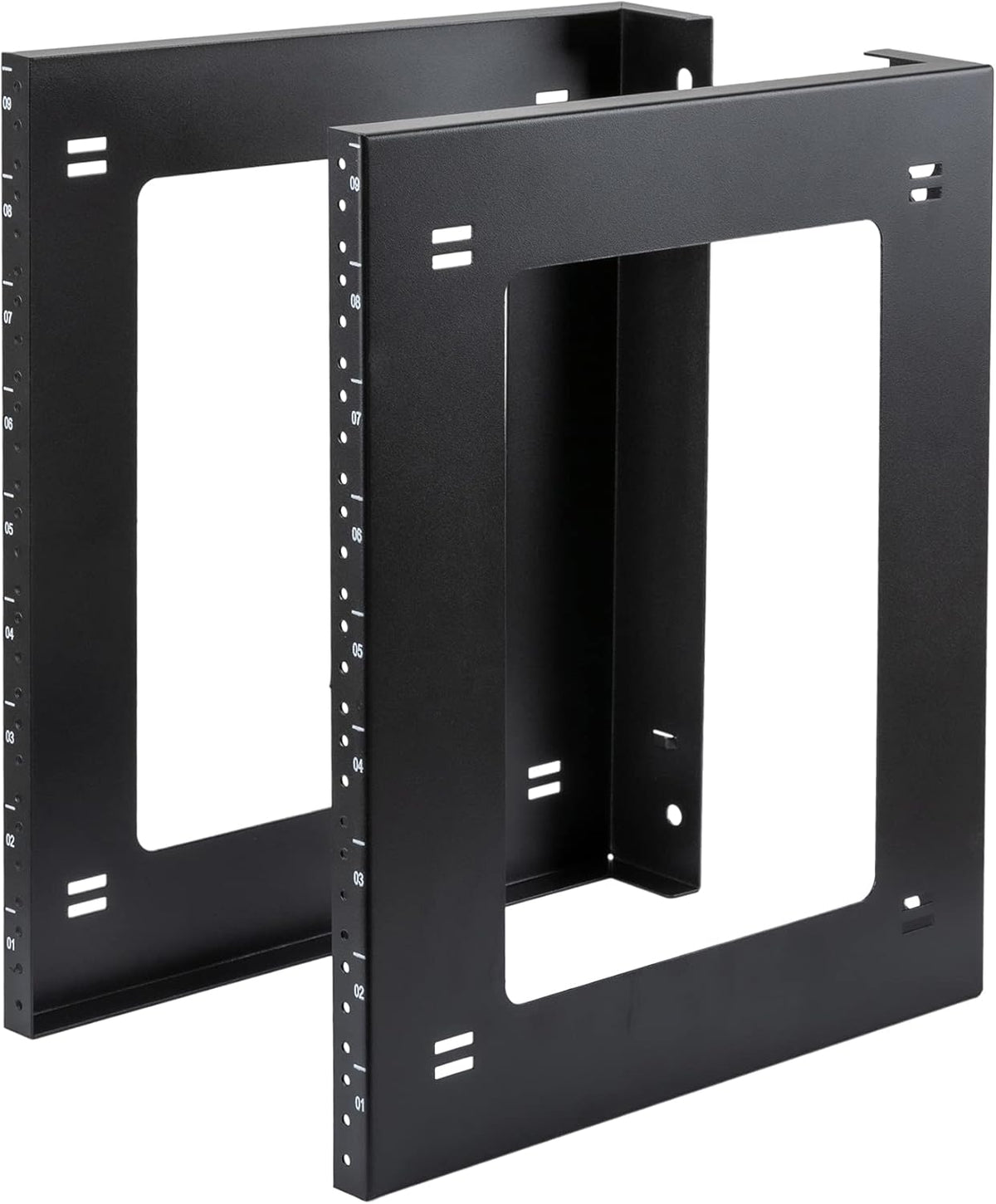 9U Open Frame Rack Wall Mount & Desktop Mount, Pack of 2 P991