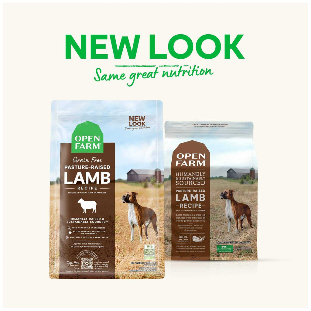 Grain-Free Pasture Raised Lamb Dry Dog Food K341