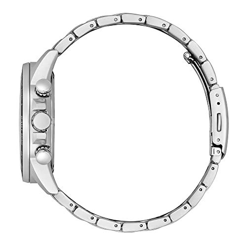 Stainless Steel Eco-Drive Chronograph Watch V325039