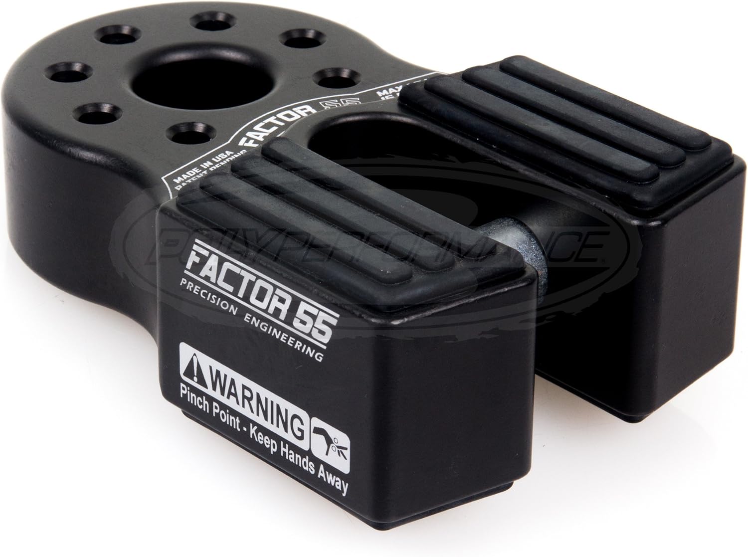 Black Winch Shackle Mount B2931