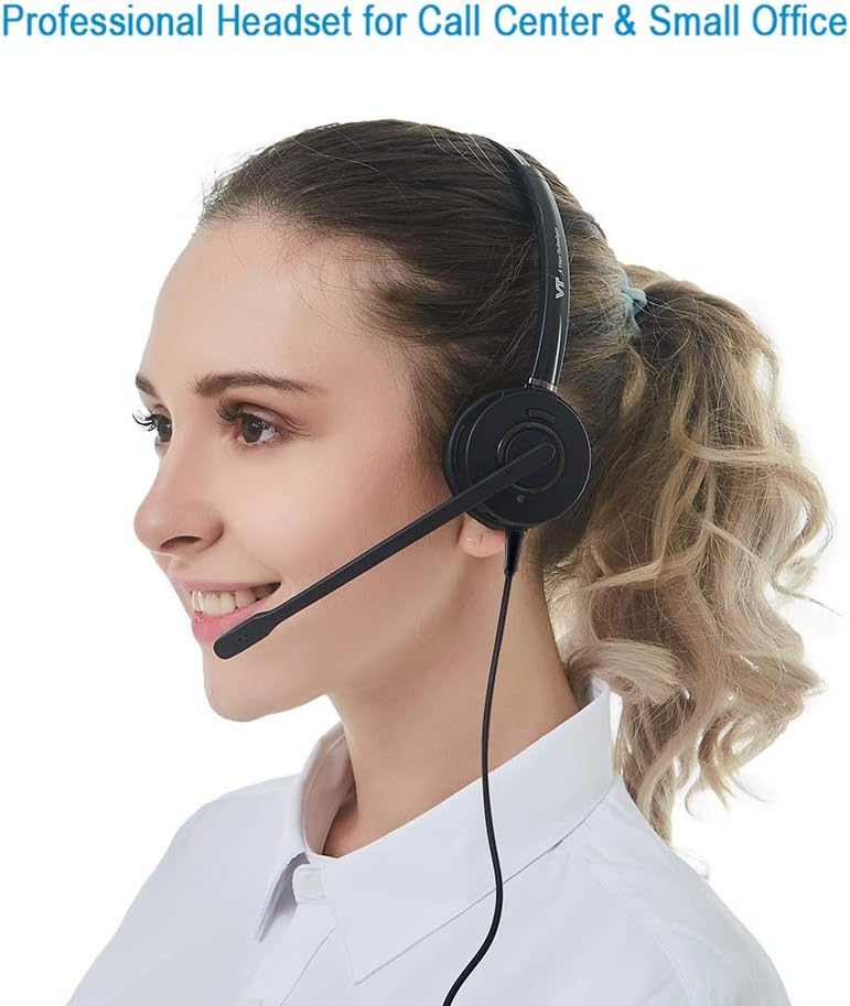 Binaural USB Computer Headset with Microphone U6084