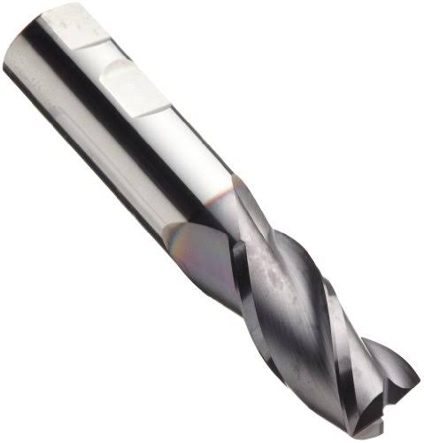 Carbide Corner Radius End Mill, TiAlN Finish, 3 Flutes, 2 inch G860