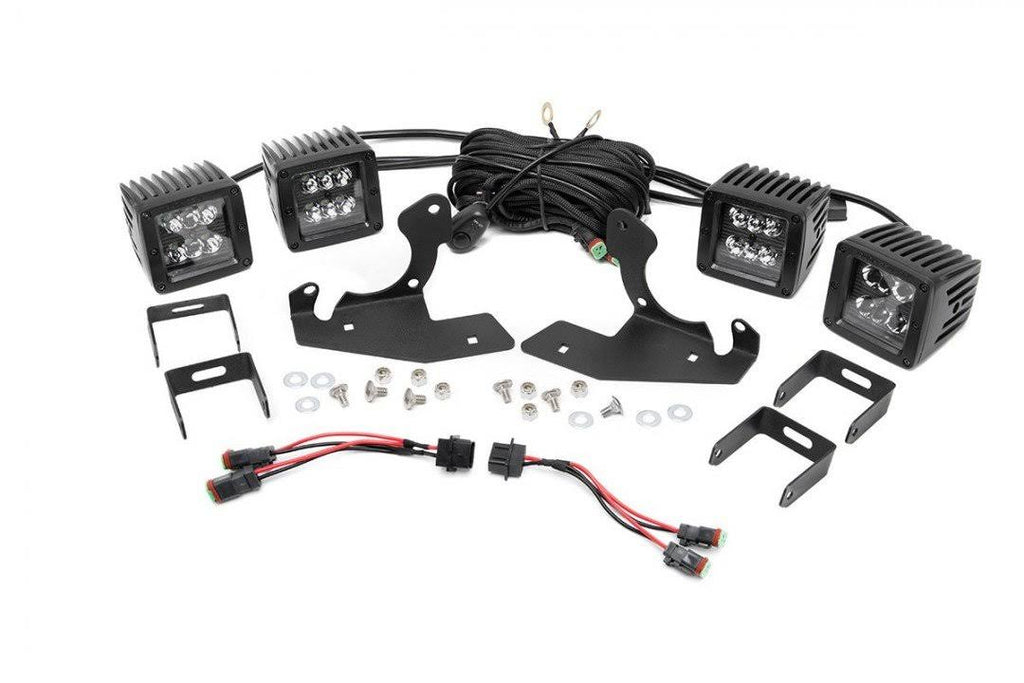 Chevrolet LED Fog Light Kit Black Series with Amber DRL O85703
